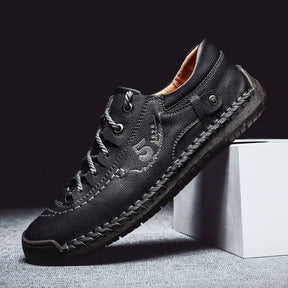 [COMPRE 1 LEVE 2] Mocassim Ortopédico Italiano de Couro Legitimo